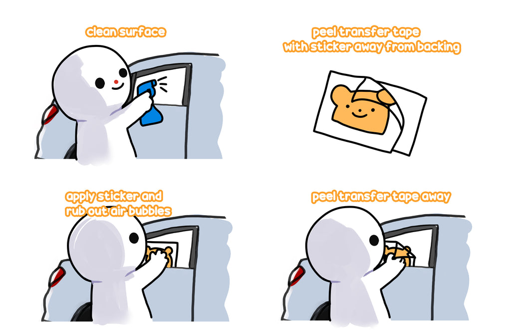 How To Put Good To Go Sticker On Car
